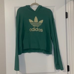 Adidas hoodie with front pocket
